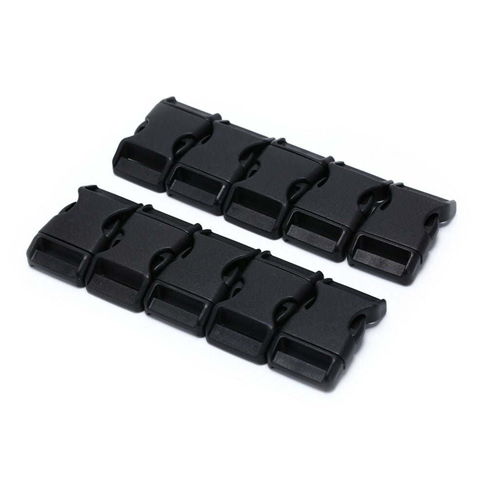 10x 25mm plastic side quick release buckles for webbing bag strap clips bl.l8