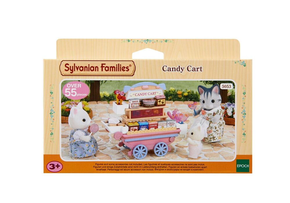 Sylvanian Families Foof & Shop Theme 5053 Candy Cart /3+ Brand New In Box