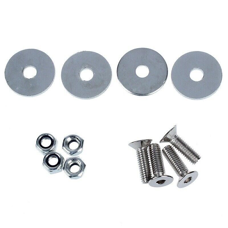 Purple  Release JDM Bumper Fender Trunk Fastener Screw Bolt Loop  Kit H1E9E9