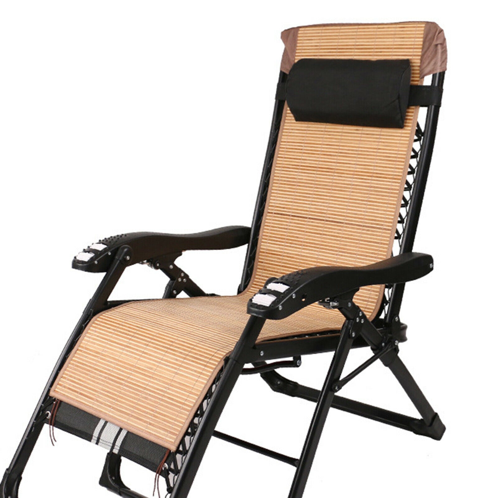 Replacement Bamboo Mat Cover for Recliners Outdoor Patio Backyard Pool Chair