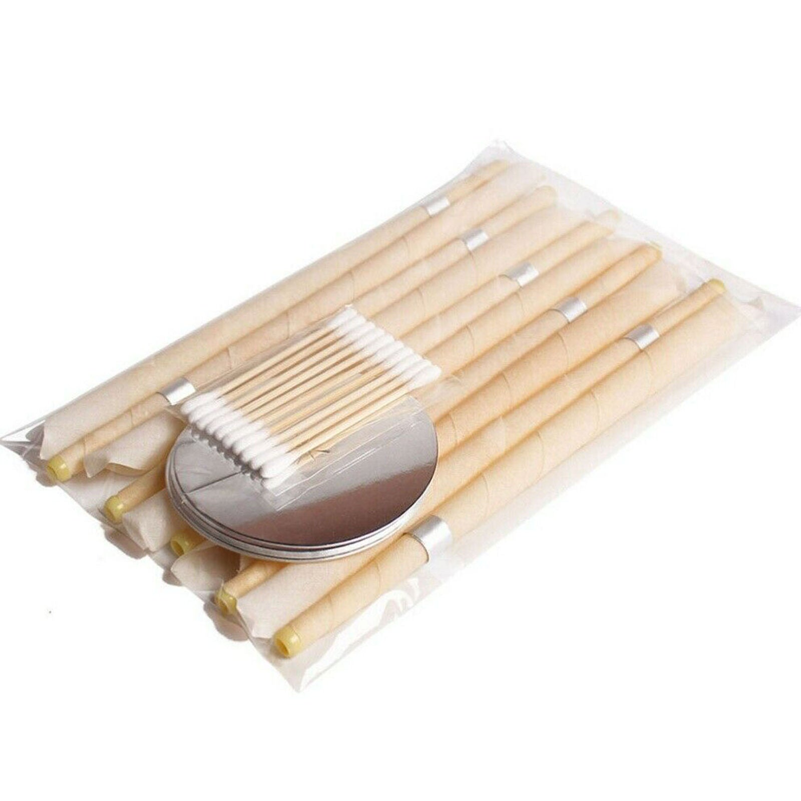 10PCS Organic Beeswax Aromatherapy Ear Candling Natural Eard Wax Candle SPA Care