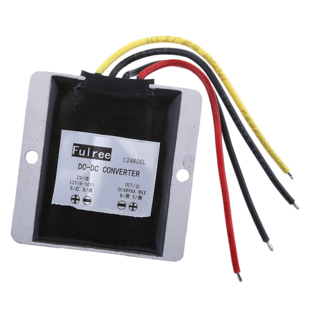 Inverter voltage converter converter step-up 12V / 24V to 48V / 6A for