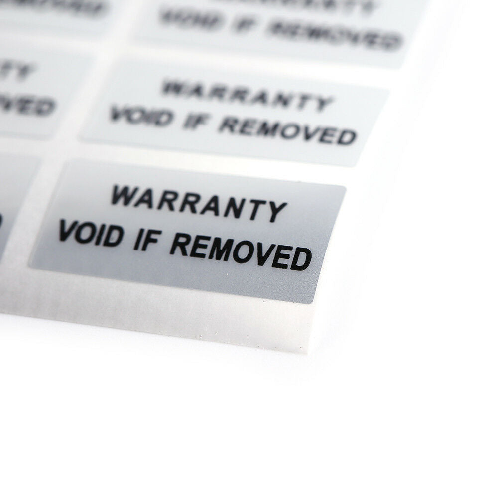 300 Hologram VOID IF REMOVED Security Tamper Evident Warranty StickerY1