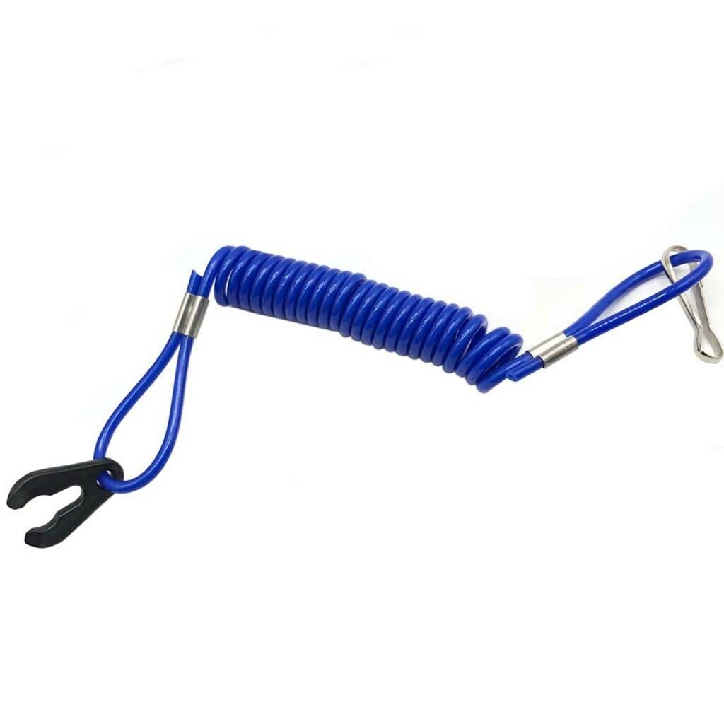 3 Pieces Boat Engine Cut off Kill Stop Switch Lanyard for Yamaha Outboard