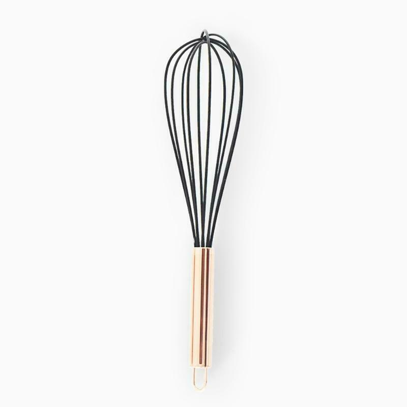 4x Kitchen Silicone Whisk Wire Egg Beater for Blending Whisking Beating Stirring