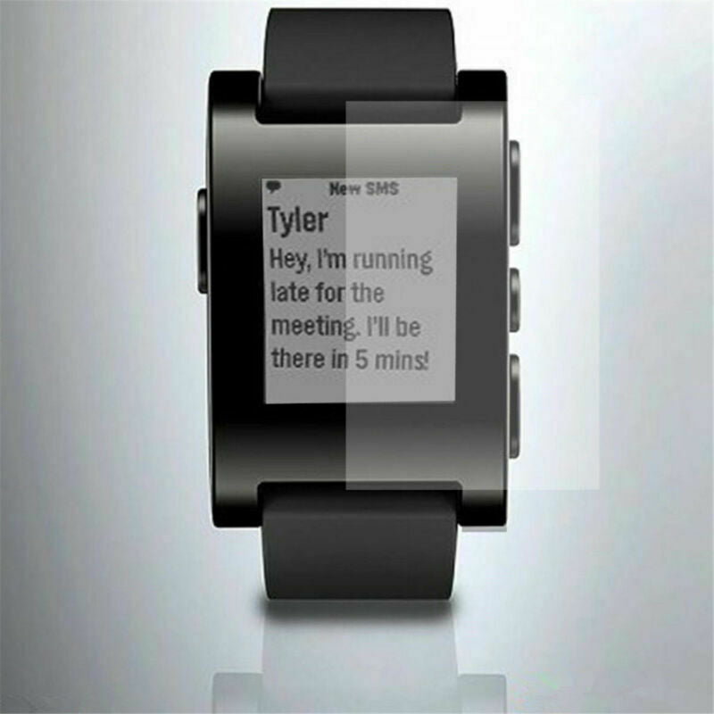 2PCS Anti-Scratch Invisible Film Screen Protector Cover For Pebble Smart Watch