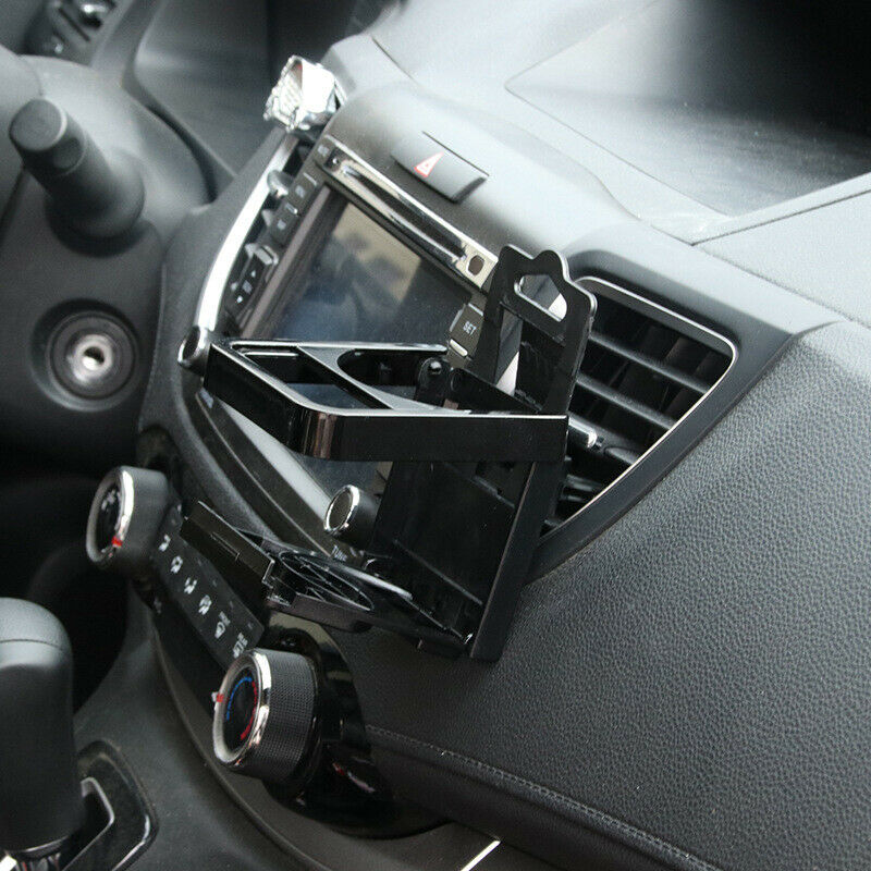 Mobile Phone Rack for Car Air Outlet Mounting Beverage Rack Foldable Cup Holder