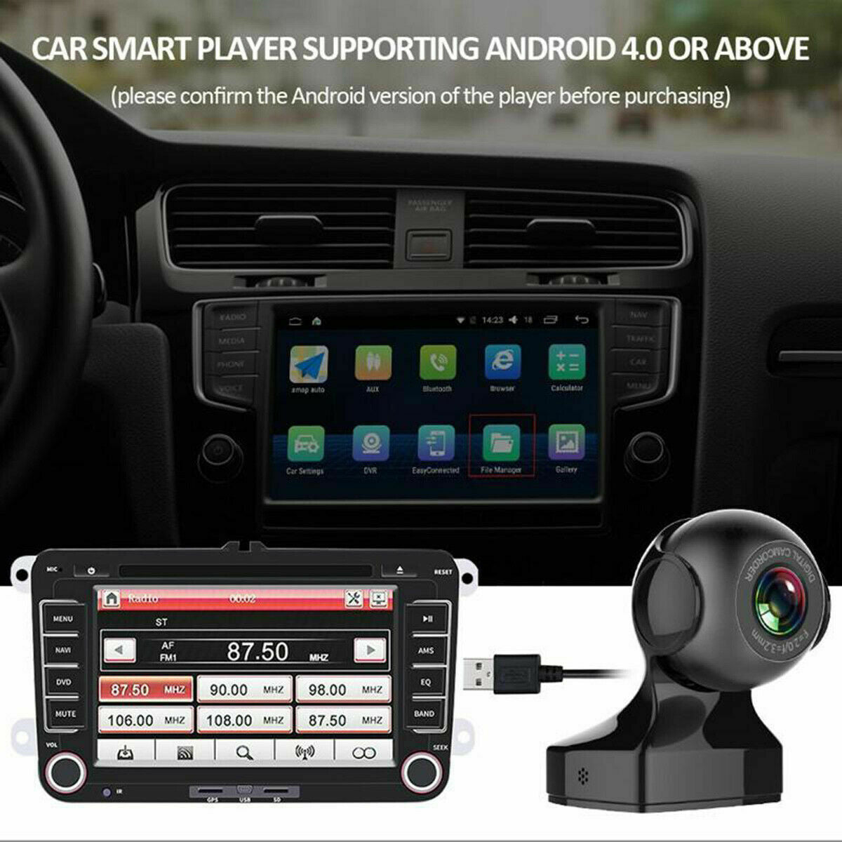 1080P WIFI Dash Cam Recorder 170 ° HD Vehicle Camera Car DVR Video G-Sensor New