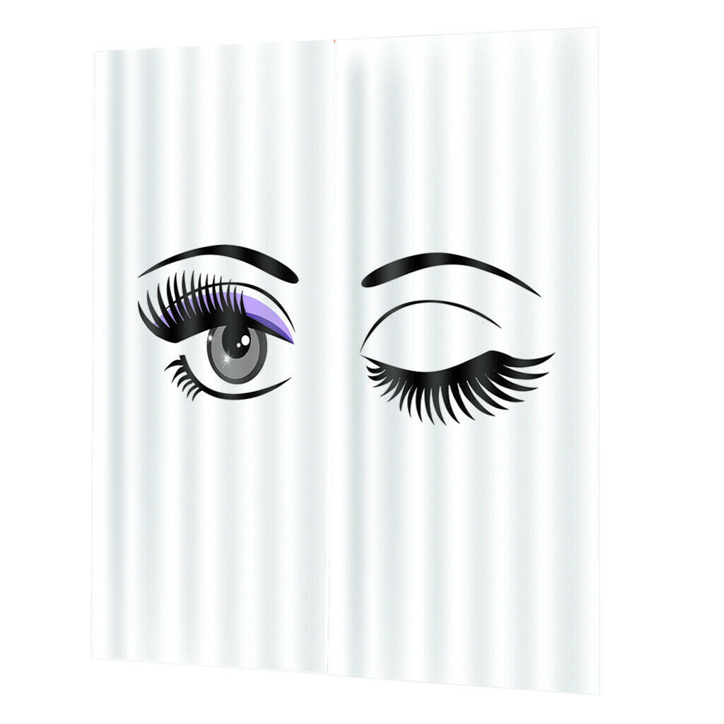 Personality Shade Curtains with Printing Eye Pattern for Kids room 170x200cm
