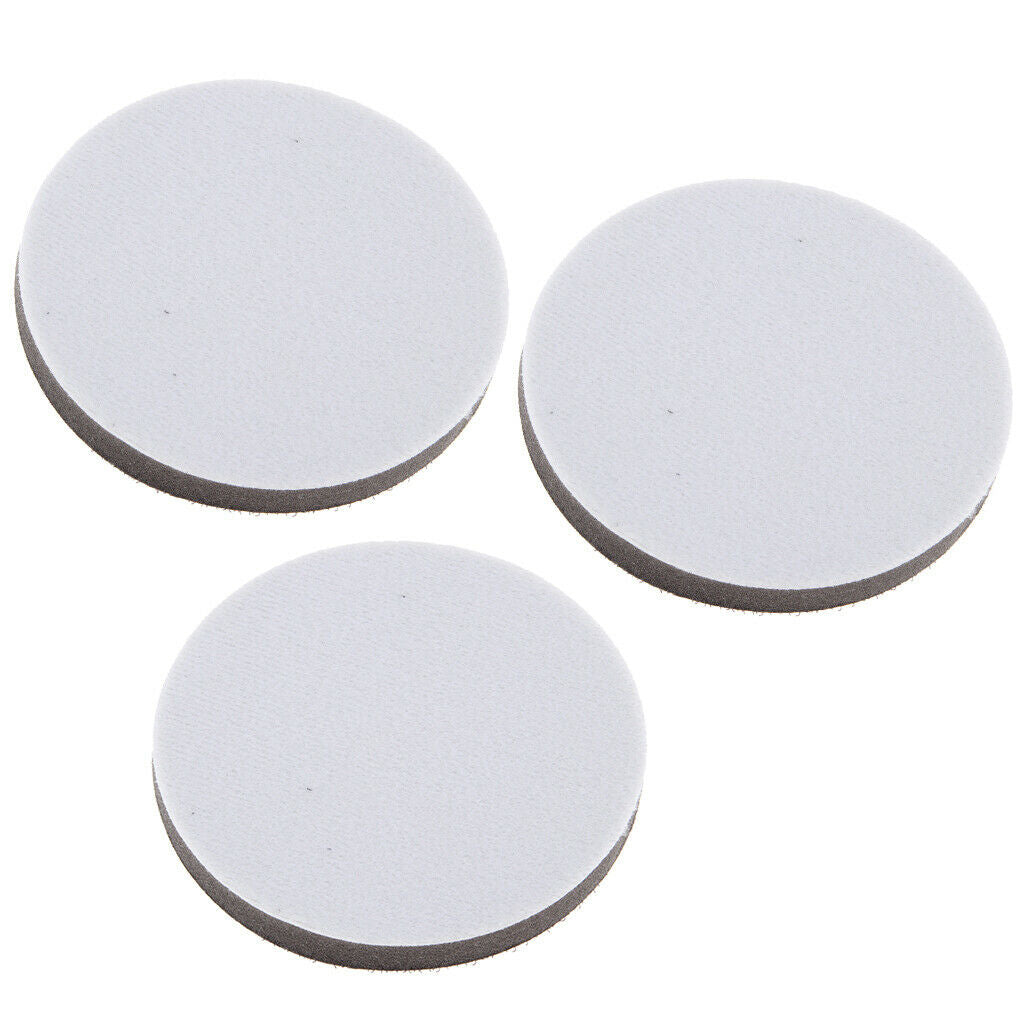 3 Pieces Cushion Interface Pad For Hook&Loop Sanding Disc Backing Pads