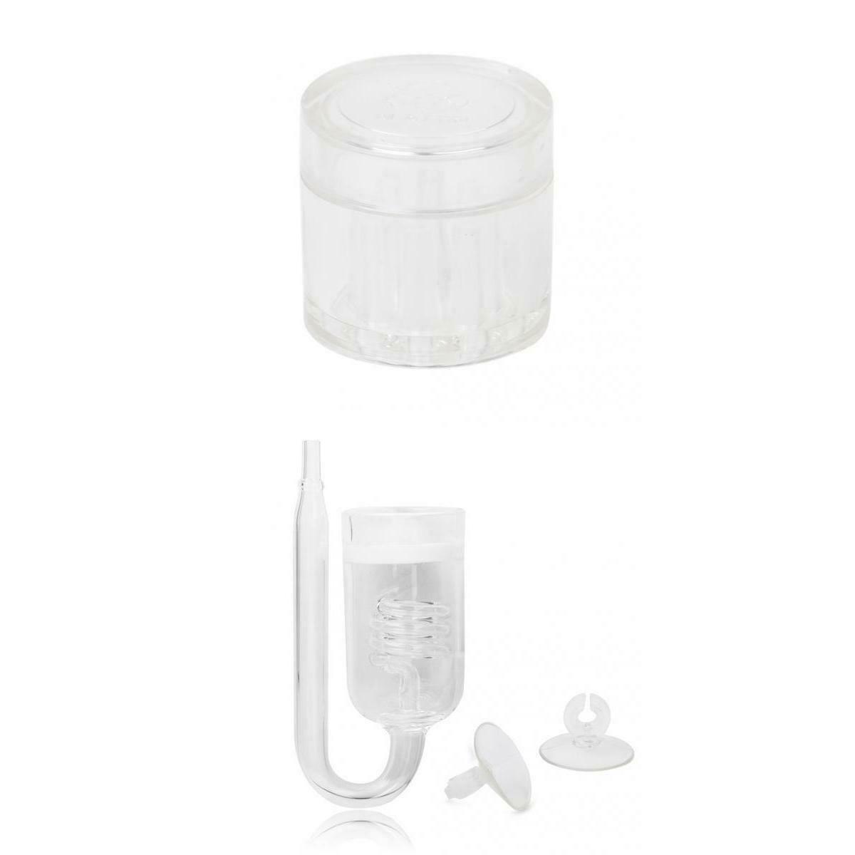 8 Holes Aquarium Tank Catcher Trap Tube Trapper +CO2 Diffuser with Ceramic Disc