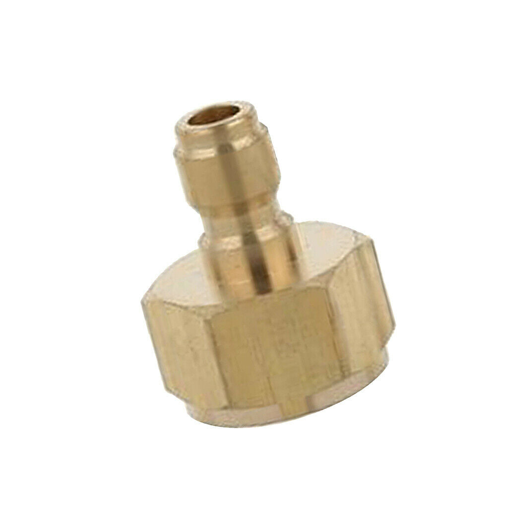 2pcs Brass Pressure Washer Garden Hose Quick Adaptor M22 Male to M22 Female