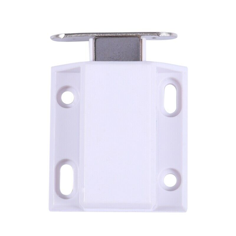 White Push To Open Magnetic Door Der Cabinet Catch Touch Latch G2X1X1