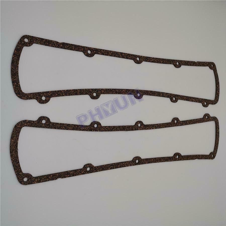 2x Rubber Valve Cover Gasket For Oldsmobile 260 307 330 350 400 403 425 455 V8s