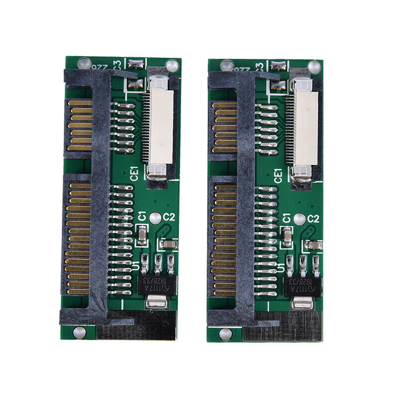 High Quality 24-Pin ZIF to SATA Adapter  Converter Connector Card laBW NewSJCA