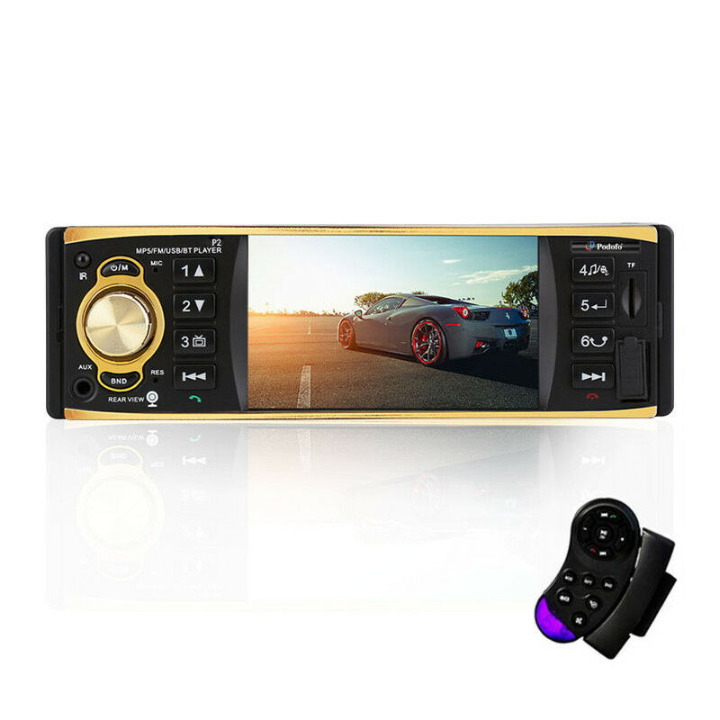 4.1" Car Digital Stereo Radio MP5 Player Bluetooth 1DIN SD USB FM Audio Charger