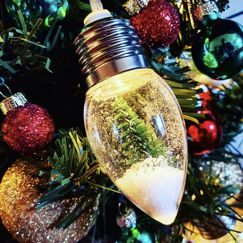 6 LED Lights Christmas Tree String Snow Globe Fairy String for Home Party DeBDA