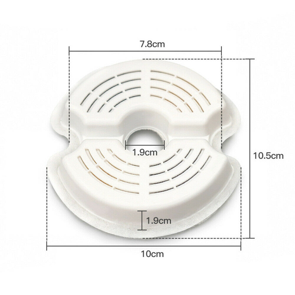 4PCS Pet Water Drinking Fountain Filters Replacement Cat Dog Dish Dispenser Acc