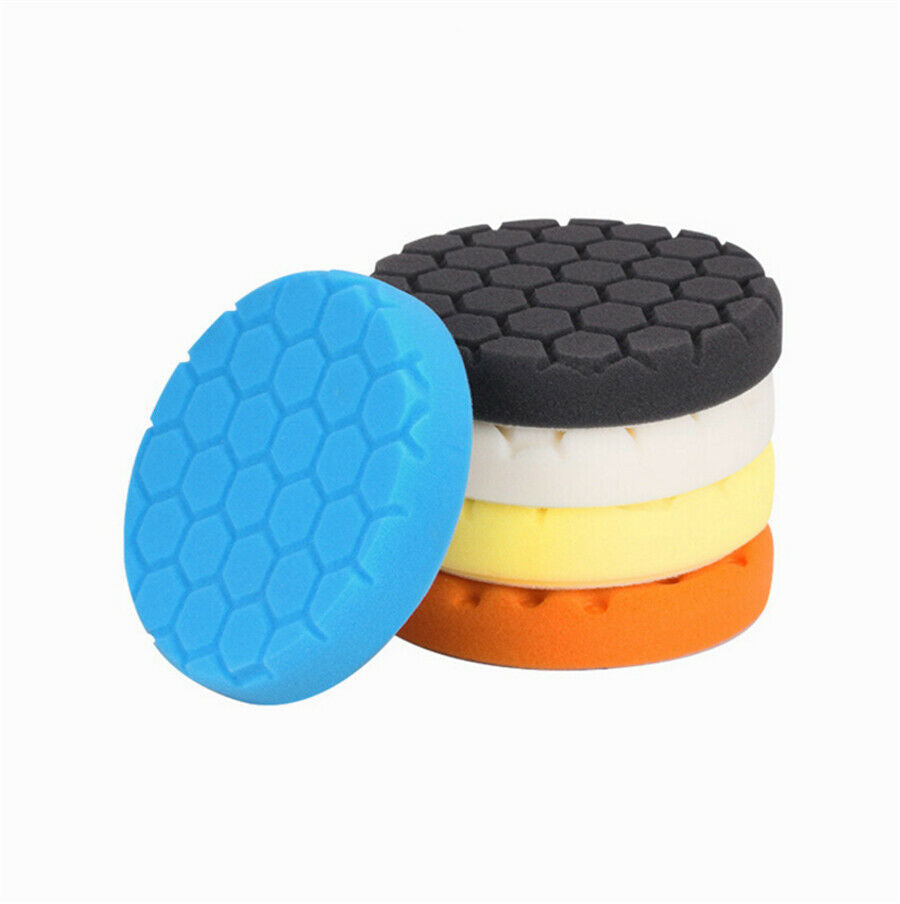 6 inch 5 Colors Polishing Waxing Buffing Pad Sponge Set for Car Polisher 5pcs