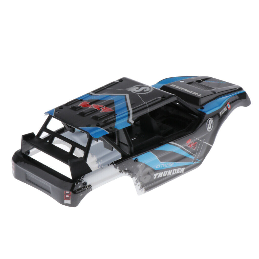 1Pc PVC Car Body Shell for 1:18 Scale HS 18312 RC Crawler Truck Red