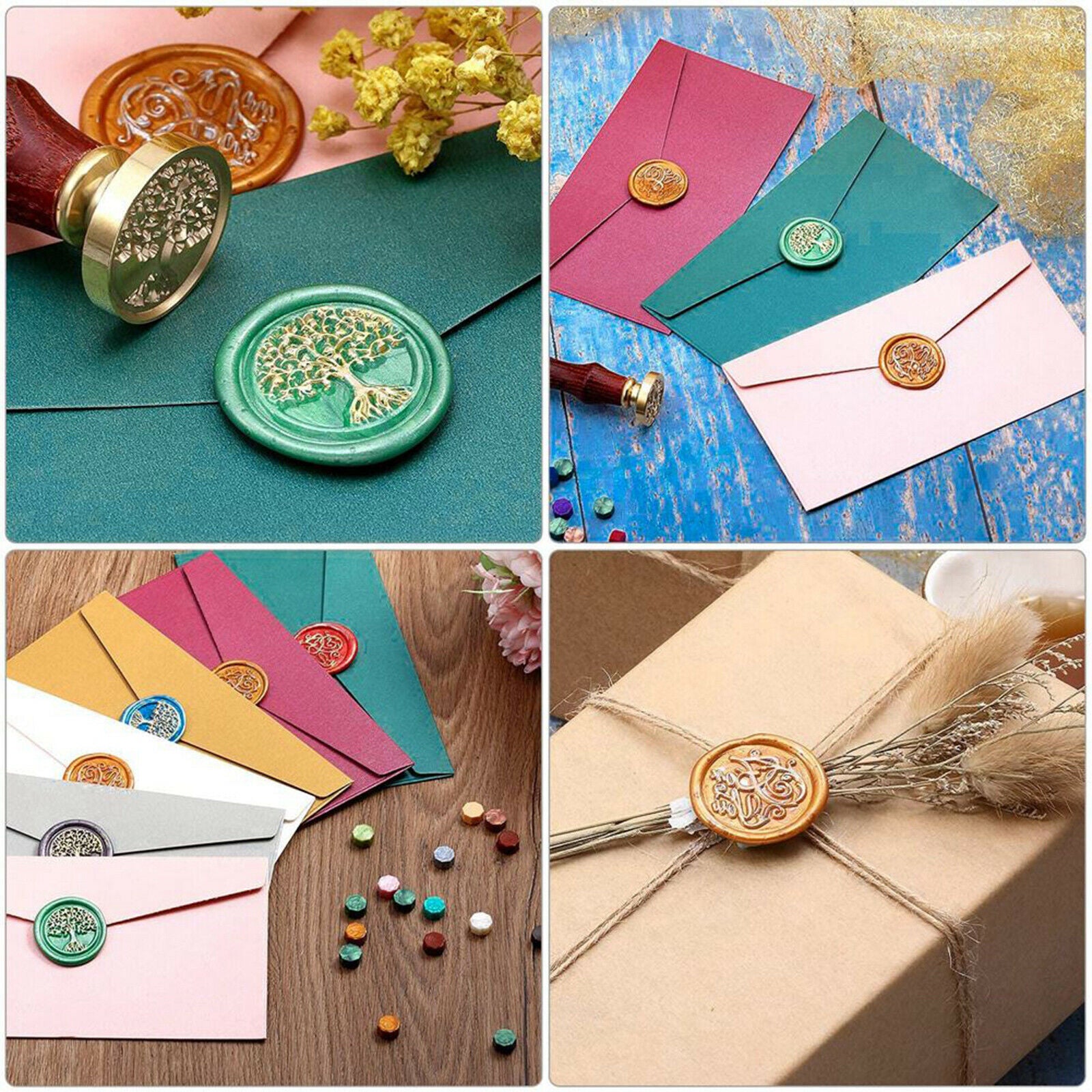 Wax sealing kit for wedding invitations DIY scrapbooking decoration