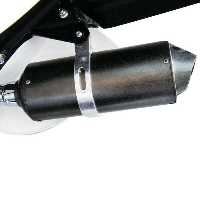 1x 38mm Motorcycle Pipe Silencer Exhaust Muffler For 125/150/160cc Dirt Bike ATV