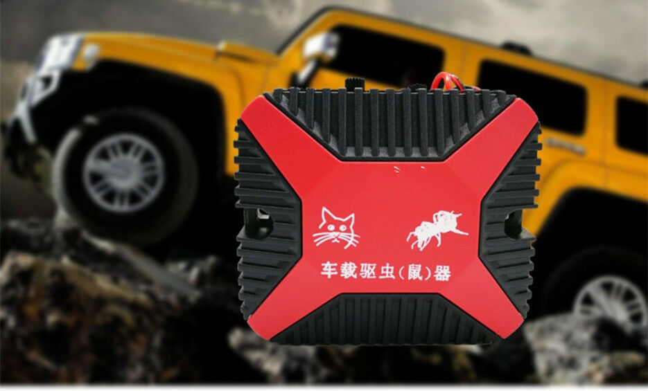 Auto Car Engine Vehicle Ultrasonic Mouse Chaser Monitor Rats Repeller Sonic-tech