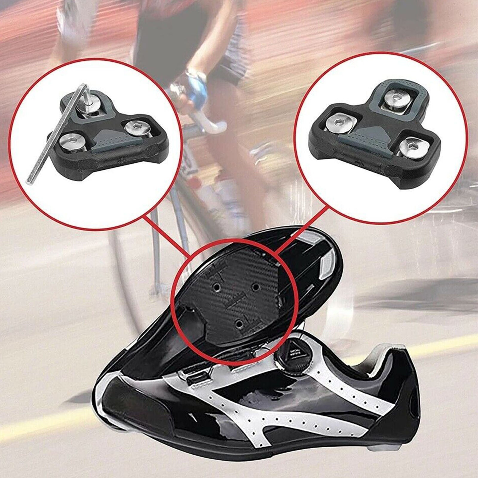 Bike Accessories Mountain Pedal Cleat With For LOOK KEO Self-Locking Pedal Bike