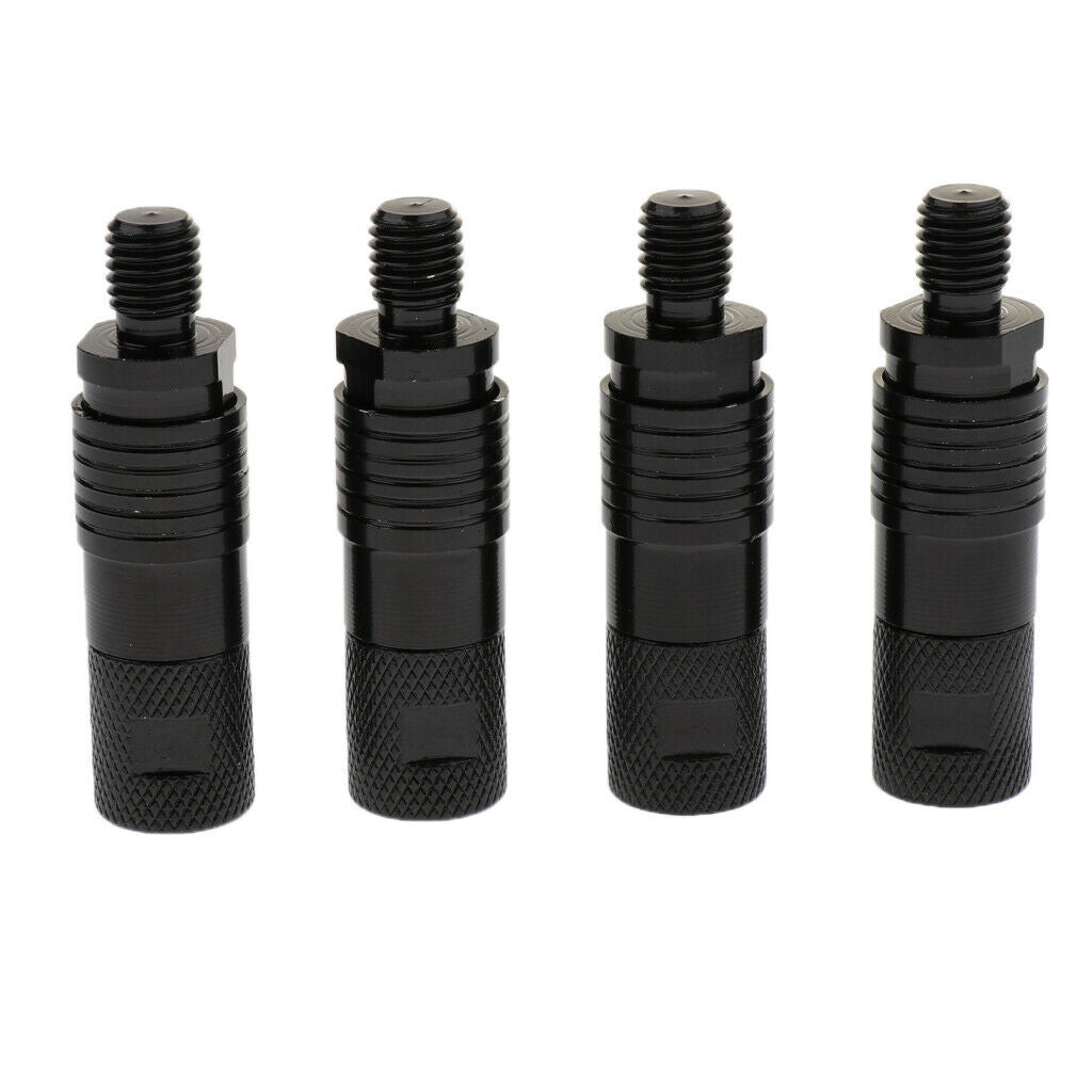 4x Metal Fishing Rod Pod Connector Release Adapter For