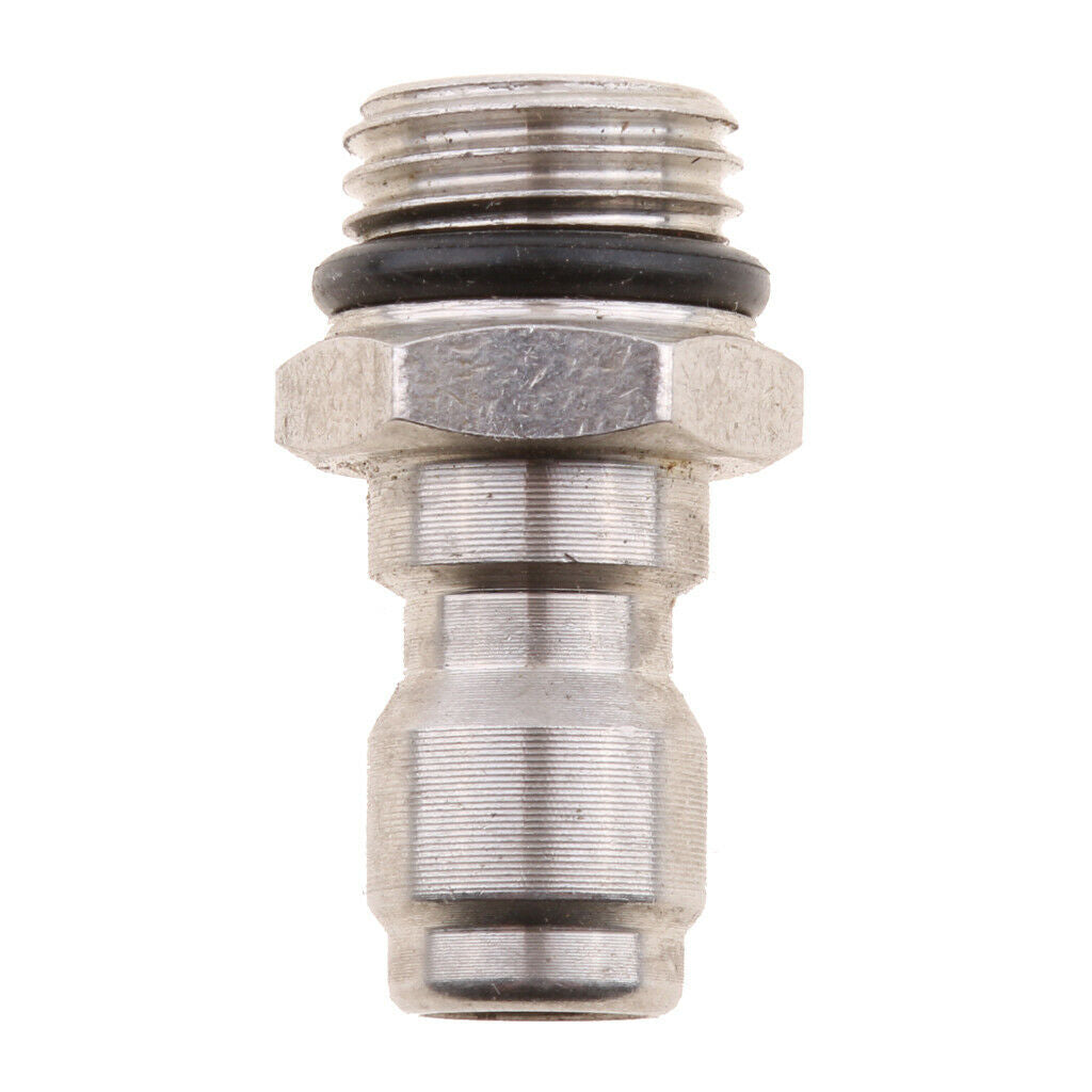Stainless Steel Sprayer Adapter Quick Coupler Car Cleaning Parts M14mm x 1.5