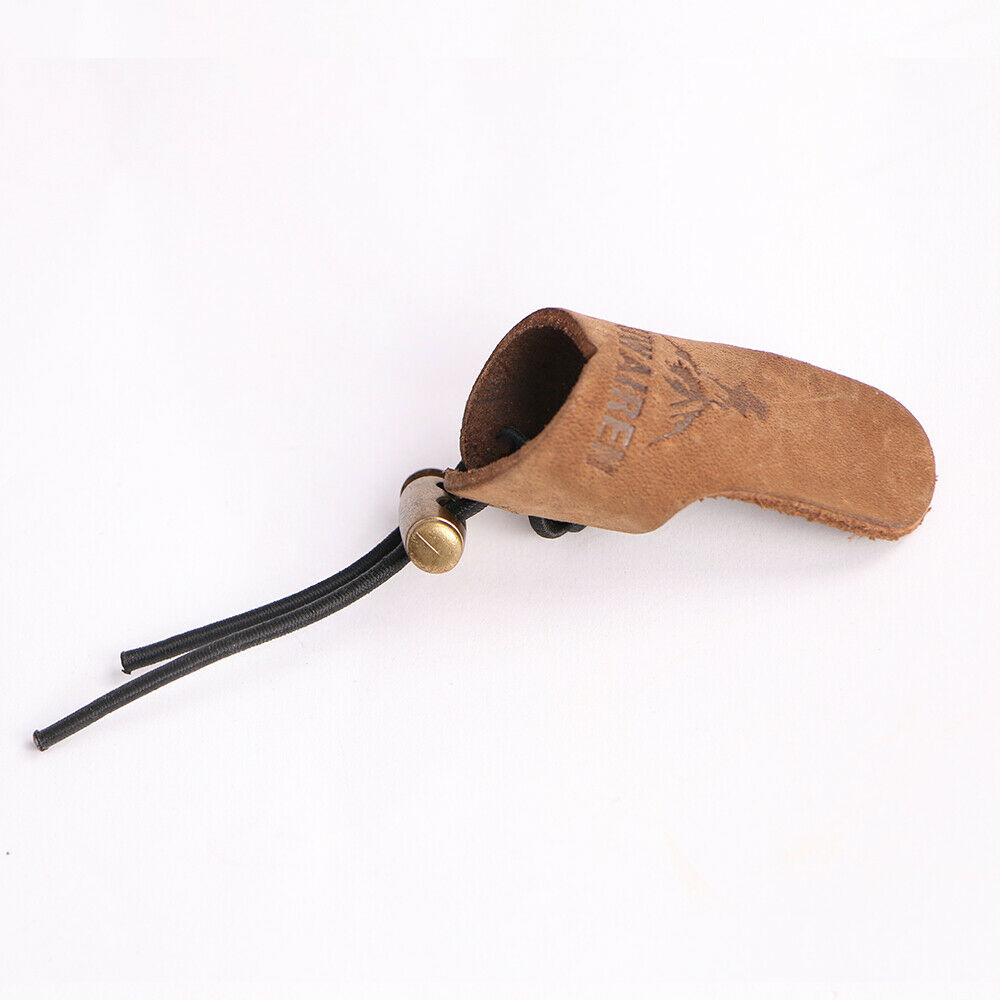 Brown Leather Archery Hunting Shooting Thumb