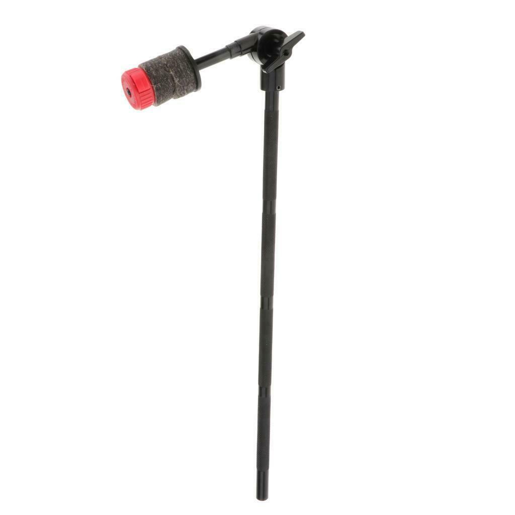 Steel Cymbal Stand Holder Arm Knurled Rod with Nut Accessories Hardware