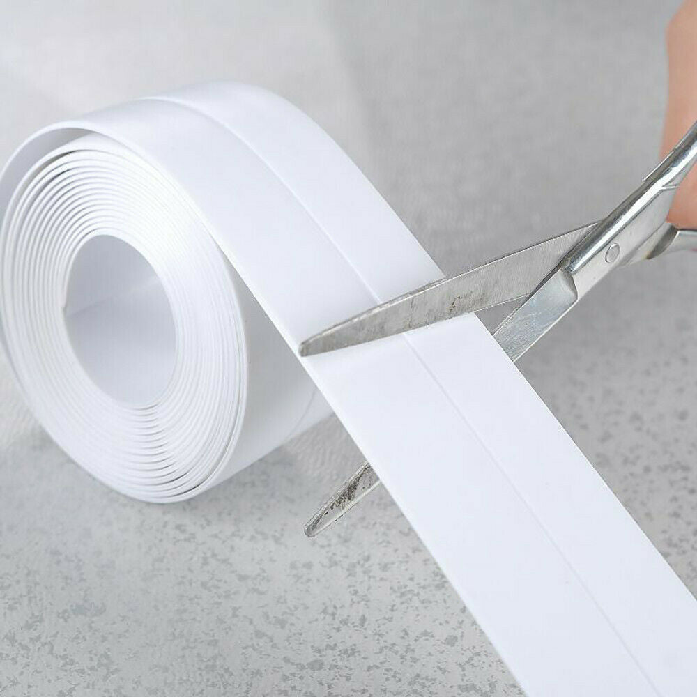 10.5ft Bath Wall Sealing Strip Self-Adhesive Kitchen Caulk Repair Tape Bathroom
