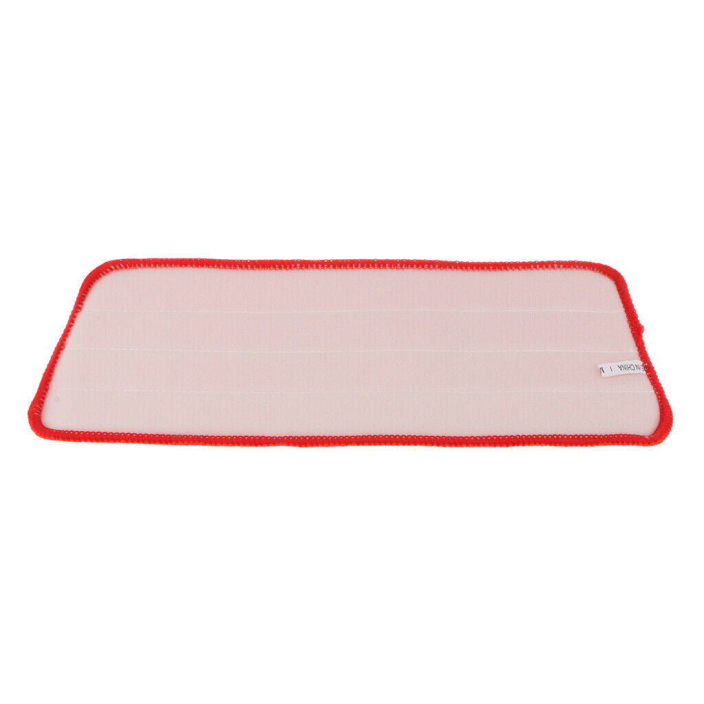 Reusable Household Flat Spray Mop Pad Floor Cleaning Mop Head Cloth Red
