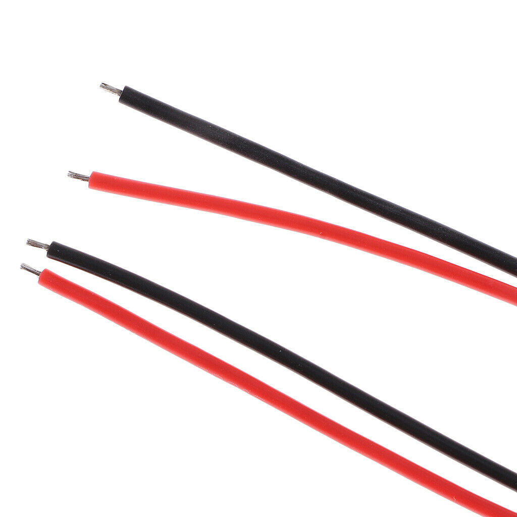 Set of 10 100mm 51005 2-Pin Wire Charging Adapter Cable for RC Lipo Battery