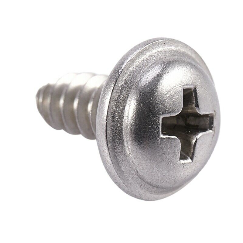 2X(220Pcs M3 M4 M5 Mini 304 Stainless Steel Cross Phillips Pan Round Head SL4H4)