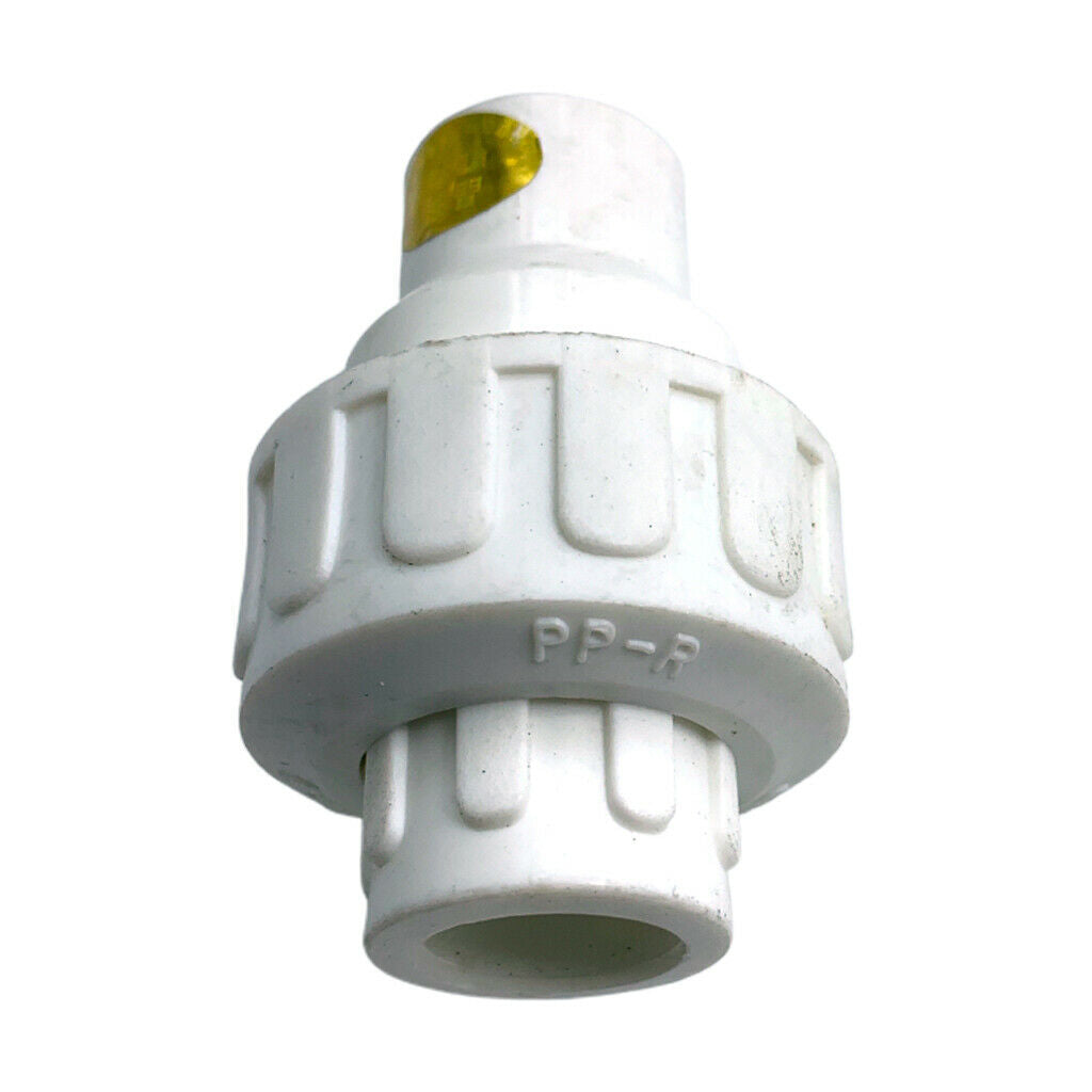 1pc 1/2" PPR Check Valve PPR Pipe Fittings Tube Durable Plastic White