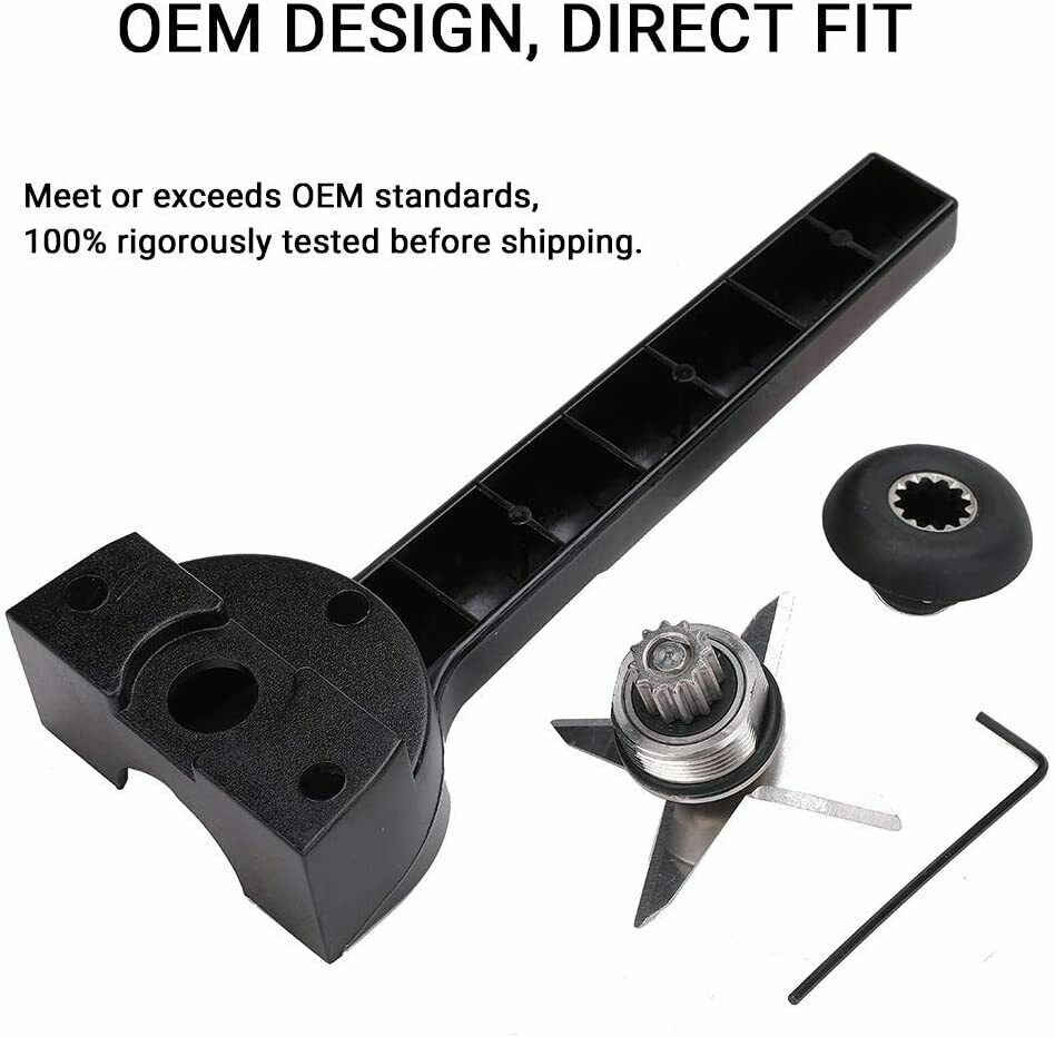 Wet Blade Assembly with Wrench & Drive Socket Kit for Vitamix 5200 Series Parts