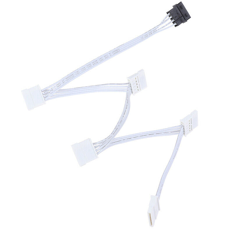 IDE Molex 4Pin to SATA Adapter 1 to 5 Splitter Hard Drive Power Extension .l8