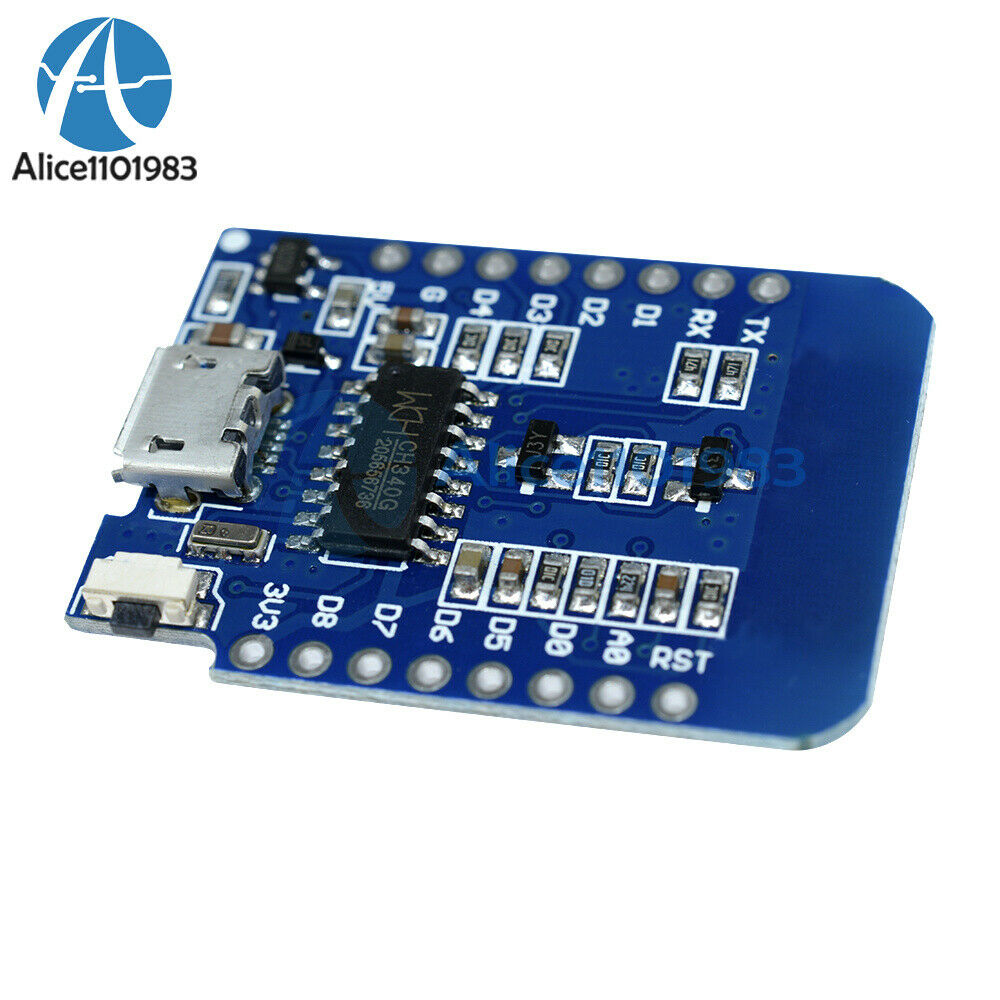 2 x USB NodeMCU Lua ESP8266 ESP-12 4M Bytes WeMos D1 Mini WIFI Development Board