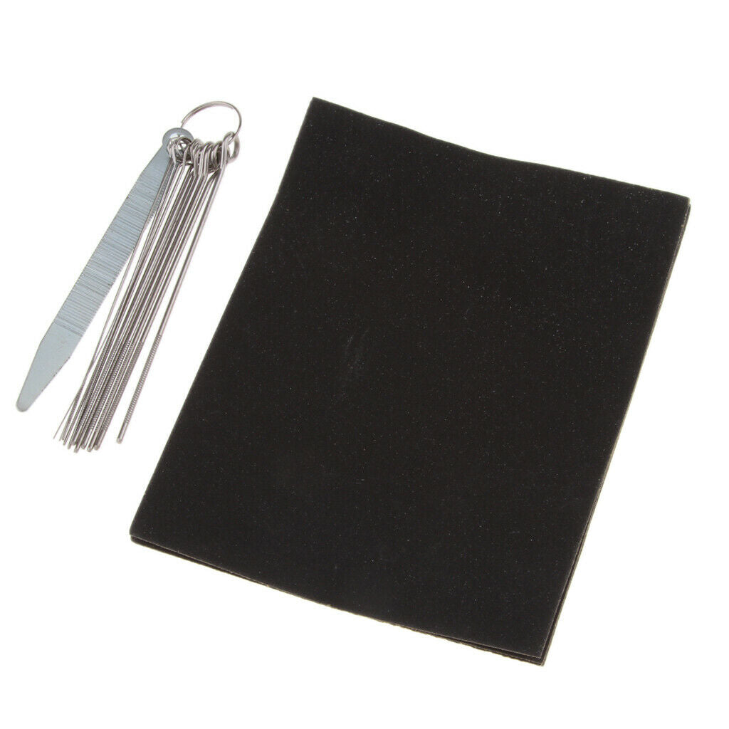 Acoustic Guitar Parts File Nuts with Sand Paper