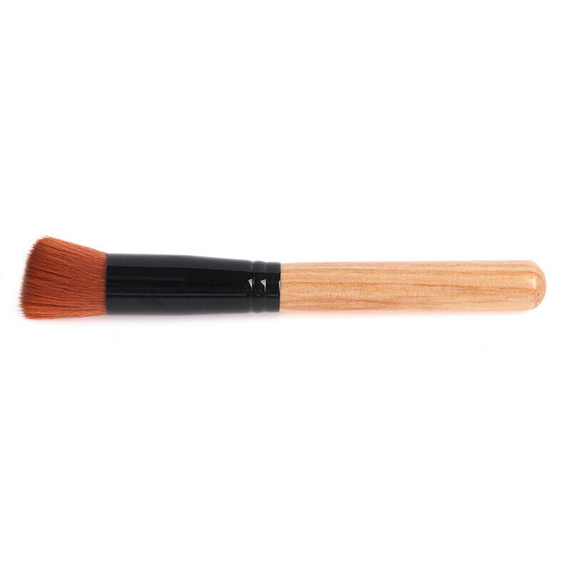 Wood Makeup Brushes Concealer Blush Liquid Foundation Face Make Up Brush .l8