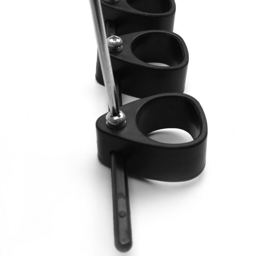 Plastic Finger Extensor Hand Trainer Black for Guitar Piano Player Training