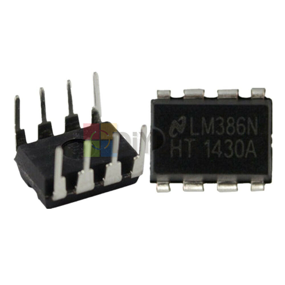 20PCS LM386 LM386N DIP-8 Audio Power AMPLIFIER IC Test Equipment