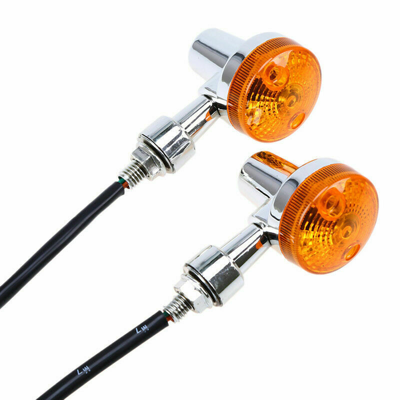 2PC 46mm Motor Turn Signals Stop Lights Fit For Dirt Bikes off-road ATV MX MTB