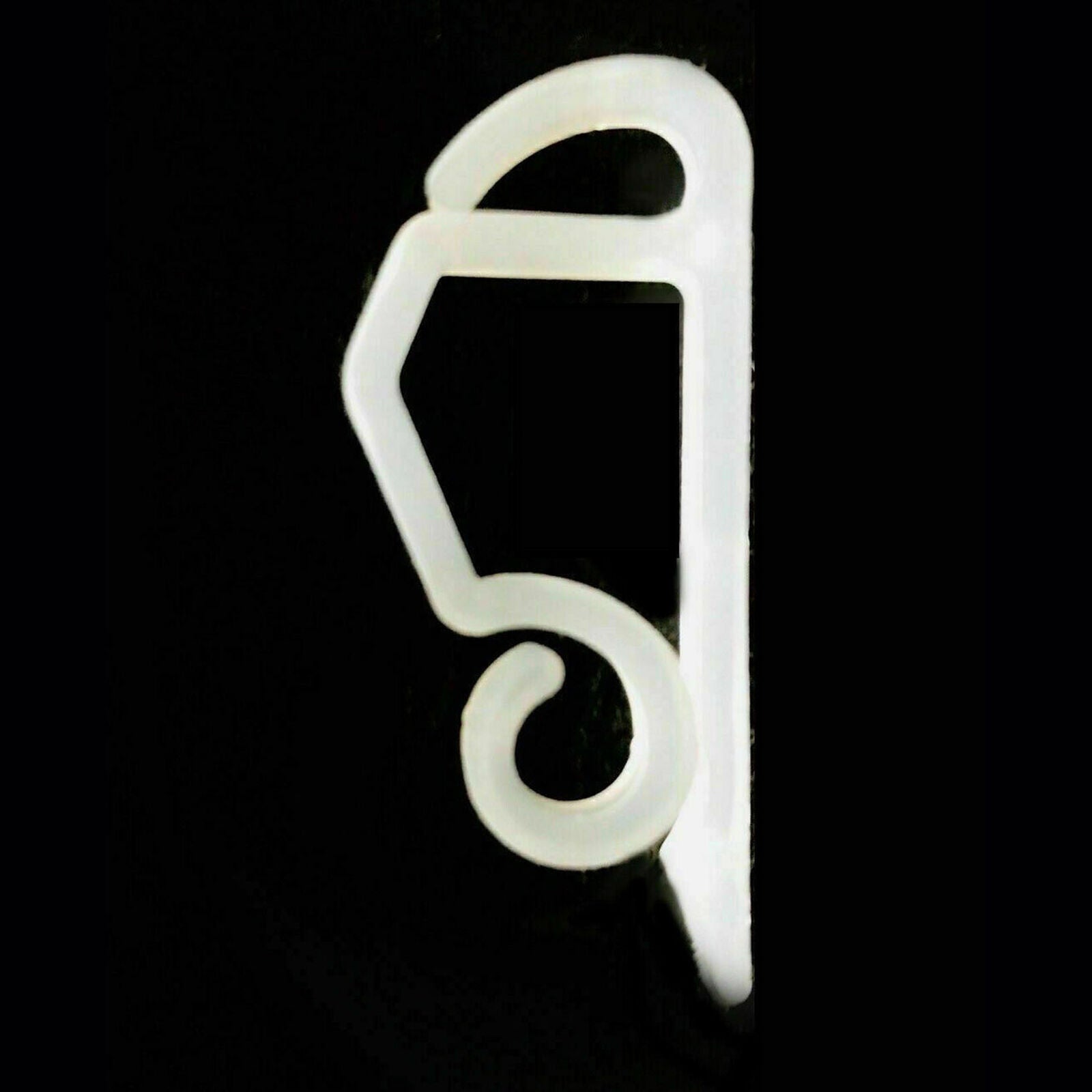 100 x Gutter Hang Hooks Clips For Christmas Xmas Decoration Outdoor Lights Fairy