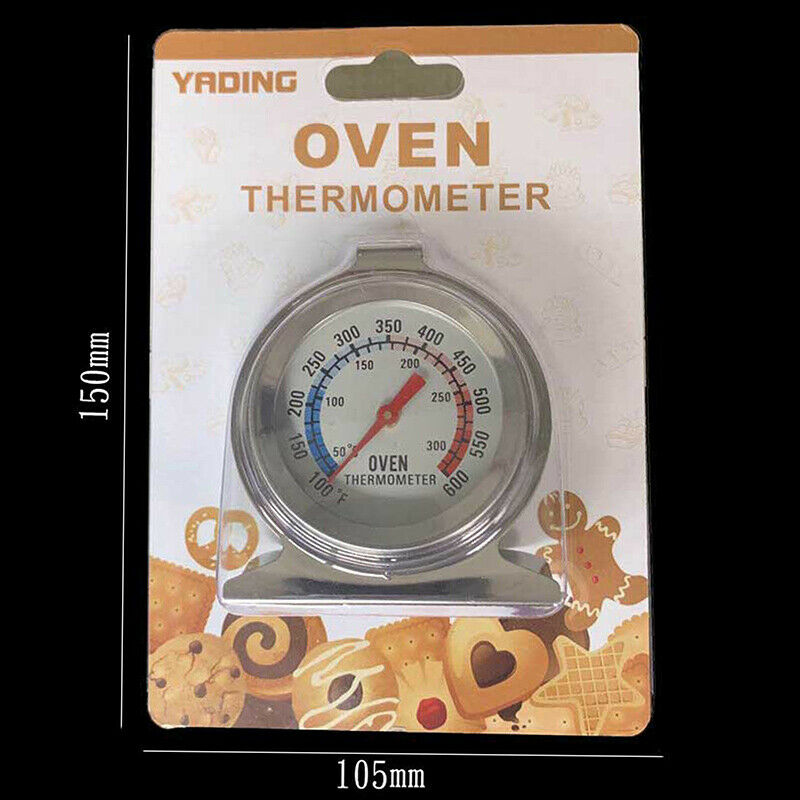 StainlessSteel Oven Cooker Thermometer Gauge Thermometer Grill Temperatur.l8