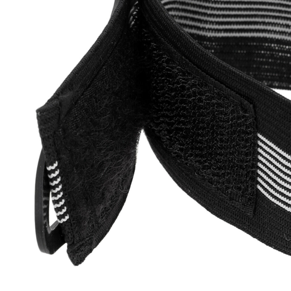2 Pcs Cycling Bike Reflective Strap High Elastic Pants Band Safety Warning with