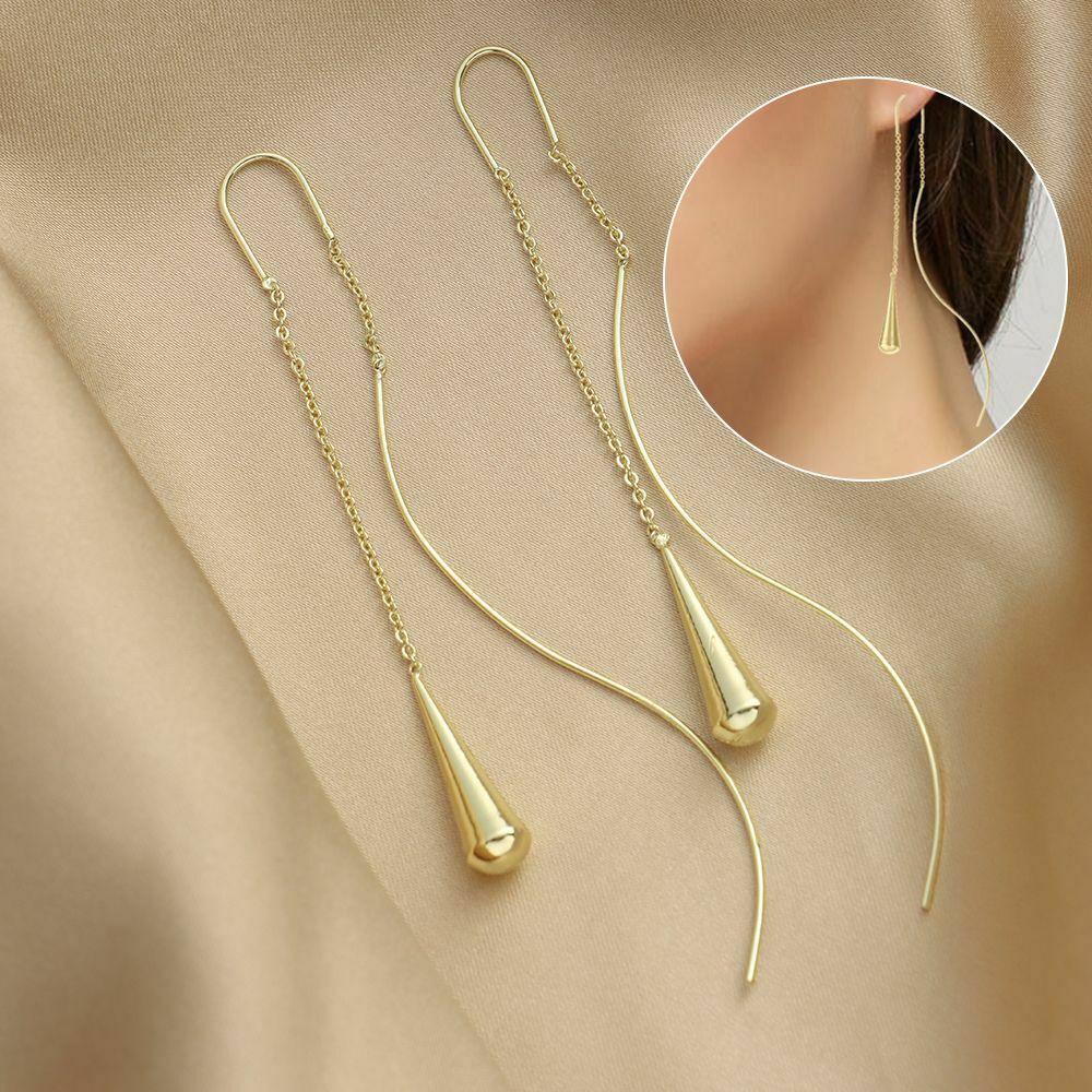 Girls Tassel Earring Water Drop Earrings Pendant Ear Line Women's Jewelry