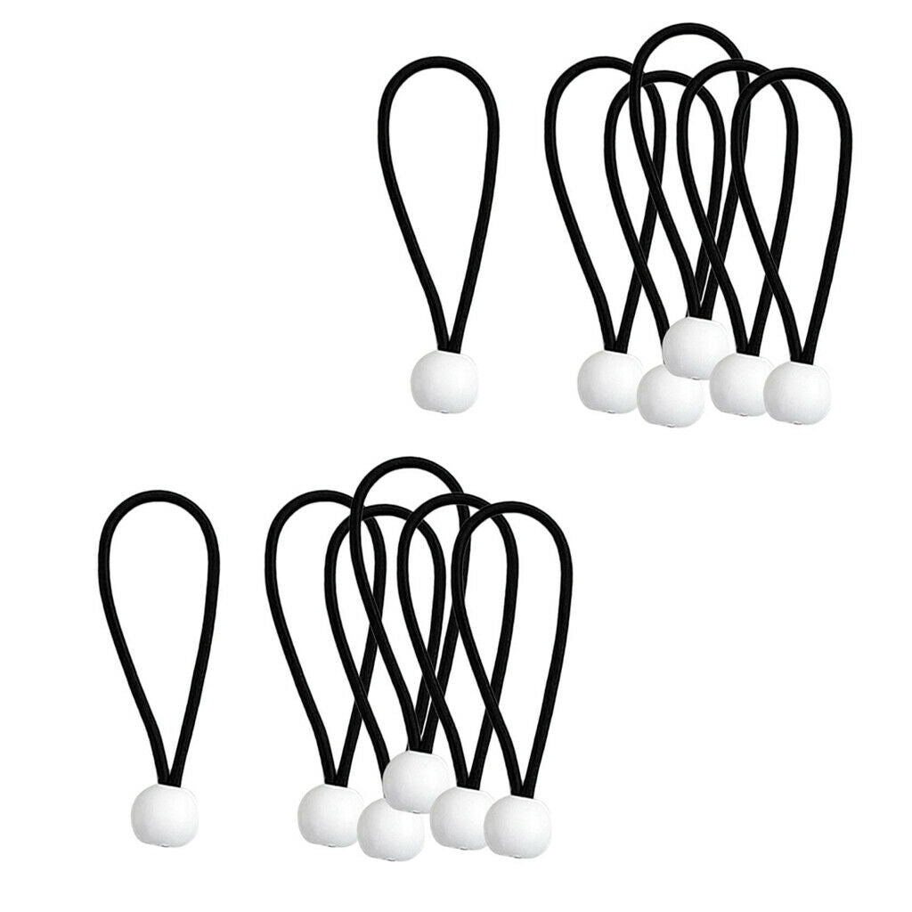 12-Piece Bungee Cord Bungee Cords for Awning, Tying Strap, Tent Rope